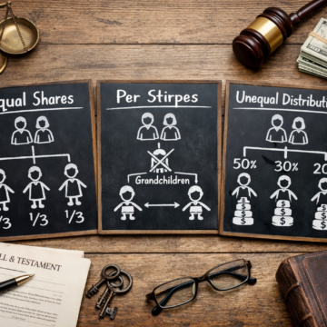 Different type of Inheritance Distributions